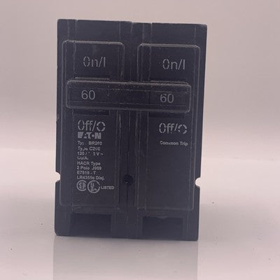 Eaton BR260 Circuit Breaker - Black