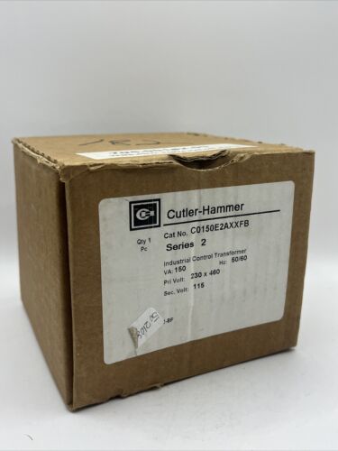 Cutler Hammer (Eaton) MTE Series Industrial Control Transformer – Model C0150E2AXXFB