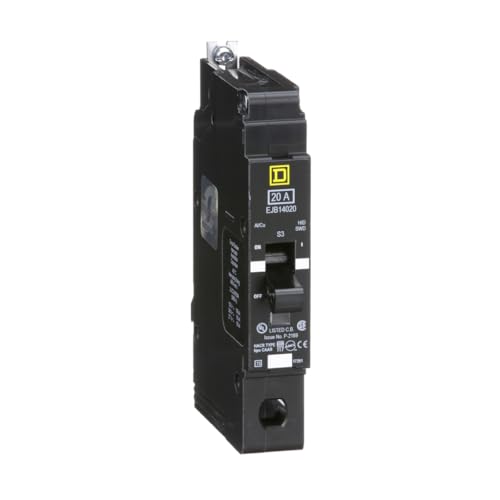Square D EJB14020 – 20 Amp, 1-Pole Molded Case Circuit Breaker