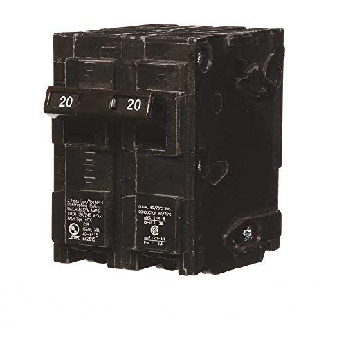 MP220 20-Amp Double Pole Type MP-T Circuit Breaker