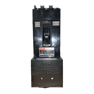 FPE (Federal Pacific Electric) Type XF Fusematic Circuit Breaker — Reconditioned (Model: XF‑3‑100‑600)