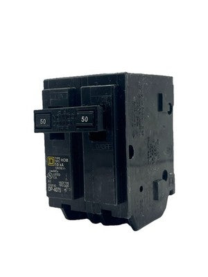 Square D HOM250CP Homeline 50‑Amp 2‑Pole Circuit Breaker