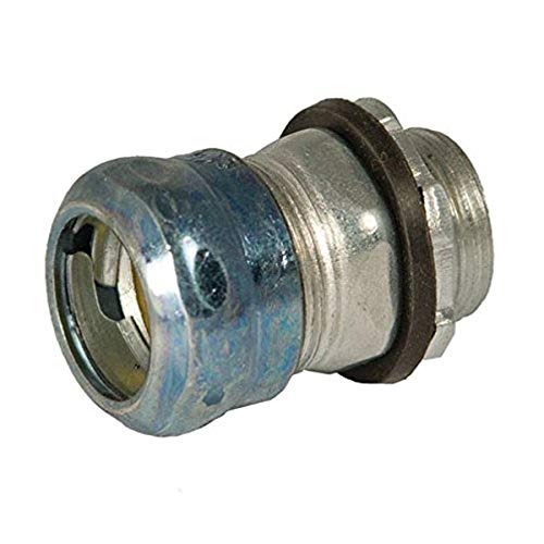 Hubbell‑Raco 2905RT – ¾″ Steel EMT Compression Connector, Rain‑Tight (Pack of 20)
