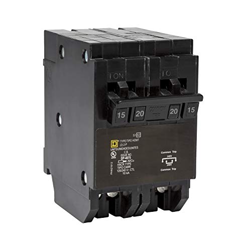 Square D HOMT215220CP Homeline Quad‑Tandem Mini Circuit Breaker