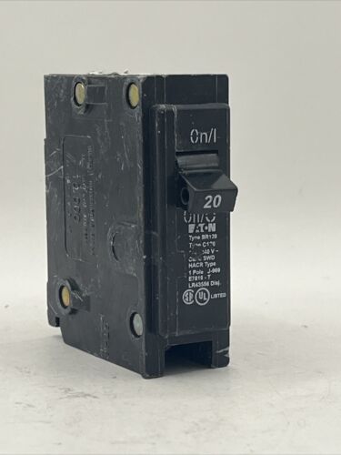 Eaton BR120 Thermal Magnetic Circuit Breaker - Black