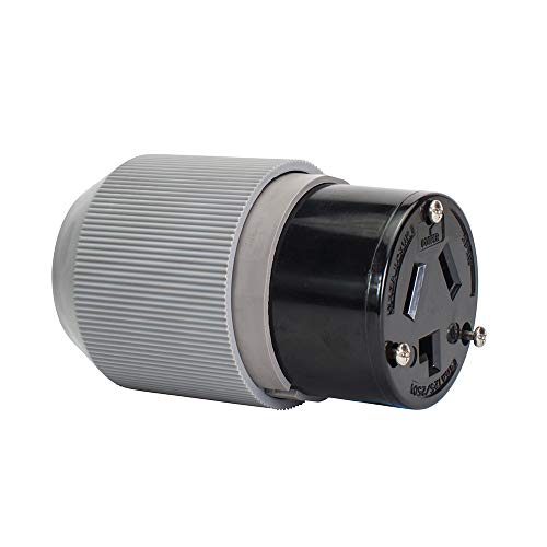 EATON Wiring 9341N – 30A, 3-Pole, 3-Wire Straight Blade Connector