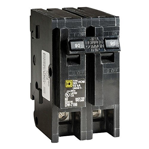 Square D HOM290CP – 90 Amp 2-Pole Circuit Breaker