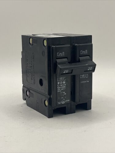 Eaton BR220B 20A 2P 120V Circuit Breaker