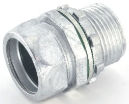 Bridgeport 252‑RT2XL 1″ EMT Compression Connector – Raintight, Extra‑Long Threads (15‑Pack)
