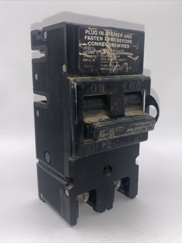 Zinsco QFP2200 200A Circuit Breaker - Black